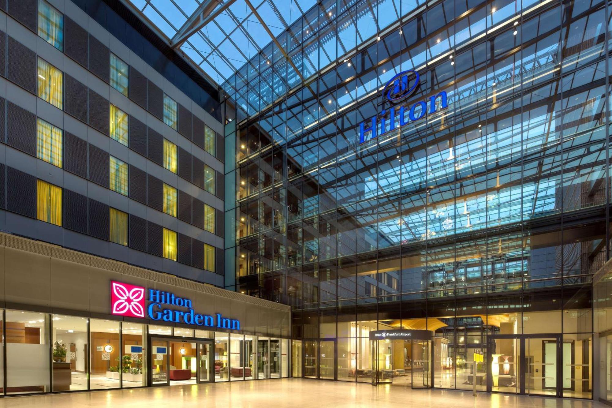 Hilton Garden Inn Frankfurt Airport Frankfurt am Main Bagian luar foto Hilton Garden Inn Frankfurt Airport
